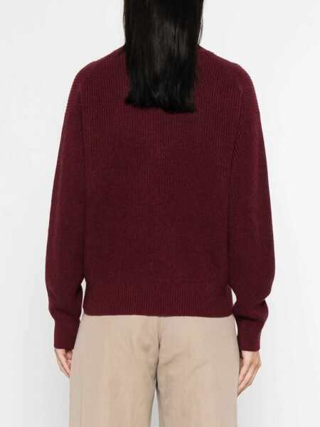 Pulovere Brunello Cucinelli Brunello Cucinelli Cashmere Turtle-Neck Jumper Red Femei (BM 18502524) 4