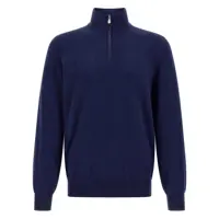 Pulovere Brunello Cucinelli Half-Zip Sweater Barbati