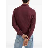 Tricouri Polo Brunello Cucinelli pentru Barbati - Tricouri Polo Brunello Cucinelli Brunello Cucinelli Cashmere Polo Shirt Red Barbati (BM 18502659) - B-mall.ro