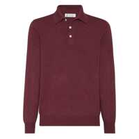 Tricouri Polo Brunello Cucinelli Cashmere Polo Shirt Barbati