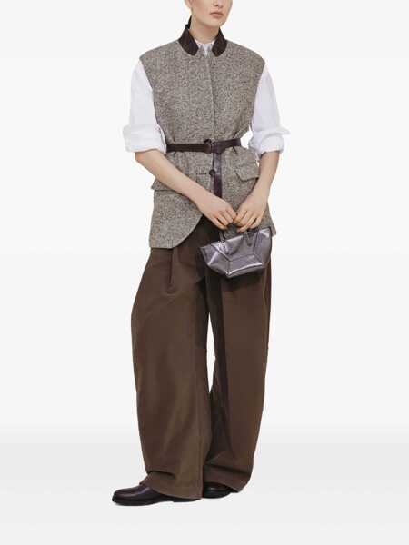 Geci Brunello Cucinelli Brunello Cucinelli Jackets OCHREPANAMABLACK Femei (BM 18502770) 2