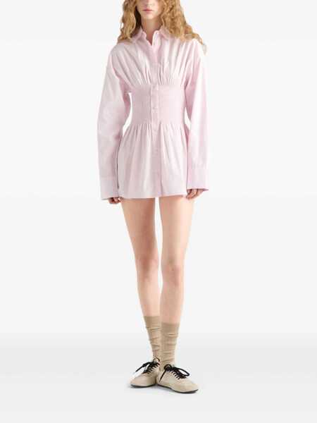Camasi Prada Prada Shirts PINK Femei (BM 18503034) 2
