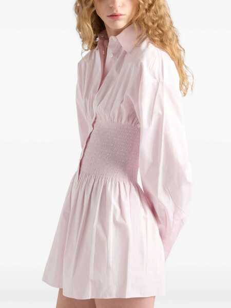 Camasi Prada Prada Shirts PINK Femei (BM 18503034) 5