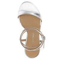 Sandale Stuart Weitzman Dama - Sandale Stuart Weitzman Stuart Weitzman Nudist Wrap Sandals SILVER Femei (BM 18503511) - B-mall.ro