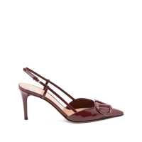 Pantofi cu toc Valentino Garavani Slingback Valentino Garavani Vlogo Signature Femei