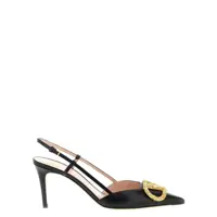 Pantofi cu toc Valentino Garavani Slingback Valentino Garavani Vlogo Signature Femei