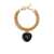 Valentino Garavani Valentino Garavani Coeur Royal Bracelet Black