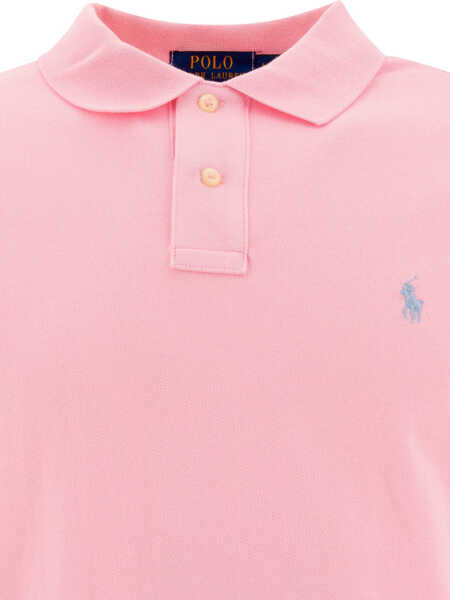 Tricouri Polo Ralph Lauren Pique polo shirt Pink Barbati (BM 18504072) 3