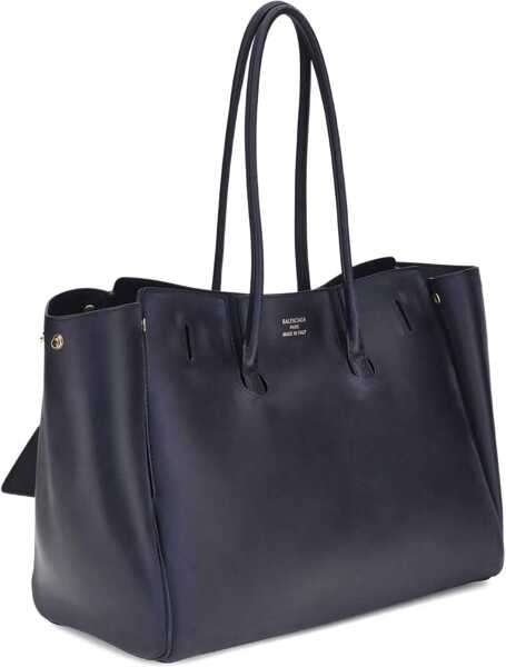 Genti de umar Balenciaga Medium Bel Air Shoulder Bag MARINE BLUE Femei (BM 18504178) 3