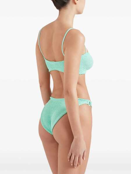 Costume de baie intregi HUNZA G Misty Swimsuit METALLIC MINT Femei (BM 18504214) 3