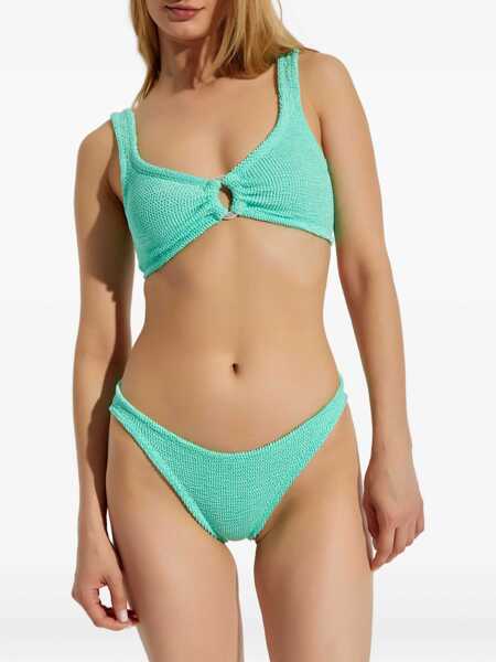 Costume de baie intregi HUNZA G Julia Swimsuit METALLIC MINT Femei (BM 18504241) 3