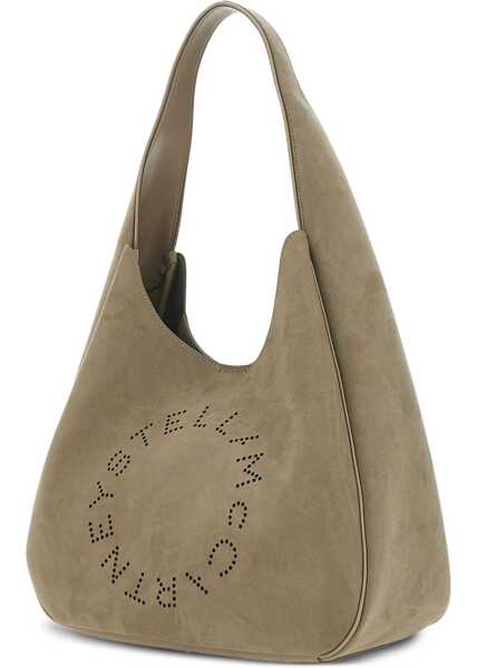 Genti de umar Stella McCartney Hobo Large Bag With Logo GREEN Femei (BM 18504304) 2