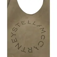 Genti de umar Stella McCartney Dama - Genti de umar Stella McCartney Hobo Bag Large With Logo GREEN Femei (BM 18504304) - B-mall.ro