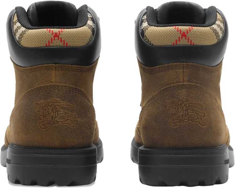 Ghete Burberry Moor Trekking Boots BROWN Barbati (BM 18504310) 3