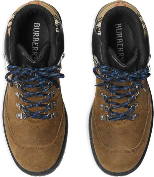 Ghete Burberry Moor Trekking Boots BROWN Barbati (BM 18504310) 4