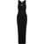 MOSCHINO JEANS Long Dress With Logo BLACK