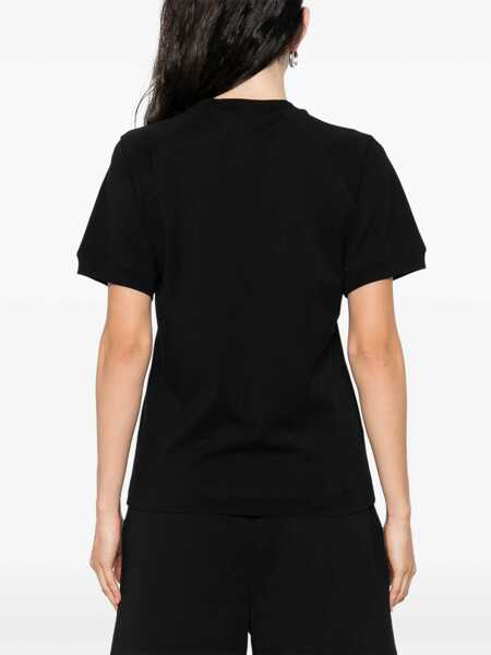 Tricouri Moschino T-Shirt With Teddy Print BLACK Femei (BM 18504355) 4