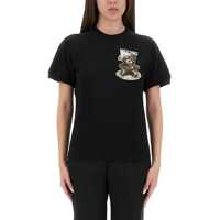 Tricouri T-Shirt With "Teddy" Print Femei