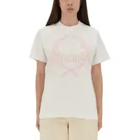 Tricouri T-Shirt With Embroidery Femei