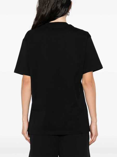 Tricouri Moschino T-Shirt With Teddy Print BLACK Femei (BM 18504370) 4