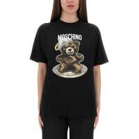 Tricouri T-Shirt With "Teddy" Print Femei