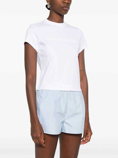 Tricouri Alexander Wang T-Shirt With Logo WHITE Femei (BM 18504400) 3