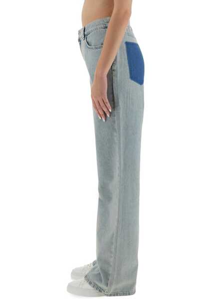 Blugi skinny MOSCHINO JEANS Jeans Wide Leg DENIM Femei (BM 18504421) 4