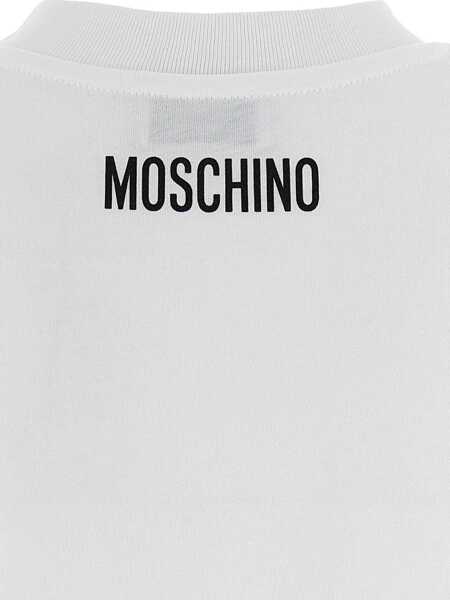 Tricouri Moschino Goose Jersey T-Shirt WHITE Femei (BM 18504427) 3