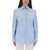 MOSCHINO JEANS Tailored Shirt With Embroidered Logo BABY BLUE