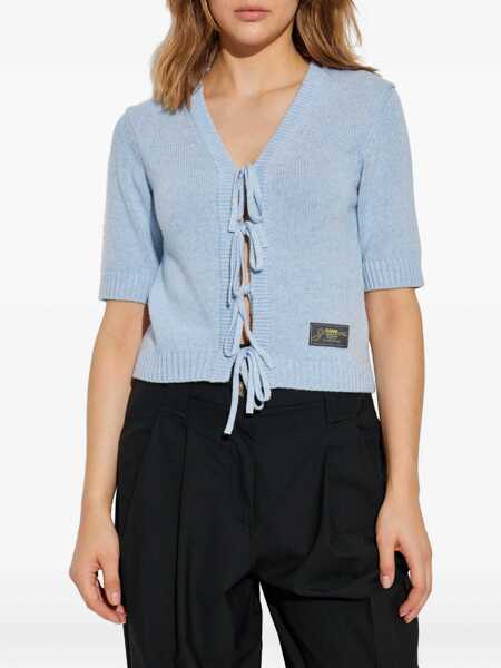 Cardigane Ganni Cardigan With Bows BABY BLUE Femei (BM 18504442) 3