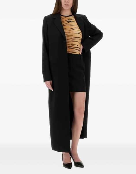 Bluze MOSCHINO JEANS Mesh Top With Animal Print ANIMALIER Femei (BM 18504469) 2