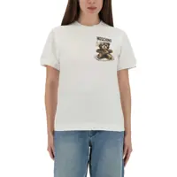 Tricouri T-Shirt With "Teddy" Print Femei