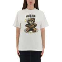 Tricouri T-Shirt With "Teddy" Print Femei