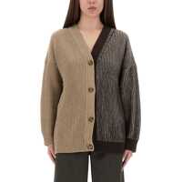 Cardigane Cardigan With Inlay Logo Femei