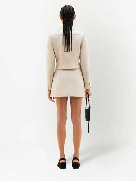 Fuste casual COURRGES Vinyl Mini Skirt Reedition BEIGE Femei (BM 18504499) 4