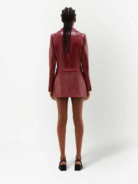 Fuste casual COURRGES Vinyl Mini Skirt Reedition RED Femei (BM 18504520) 4