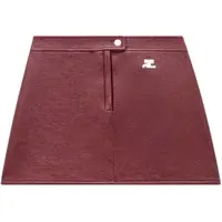 Fuste casual Vinyl Mini Skirt "Reedition" Femei