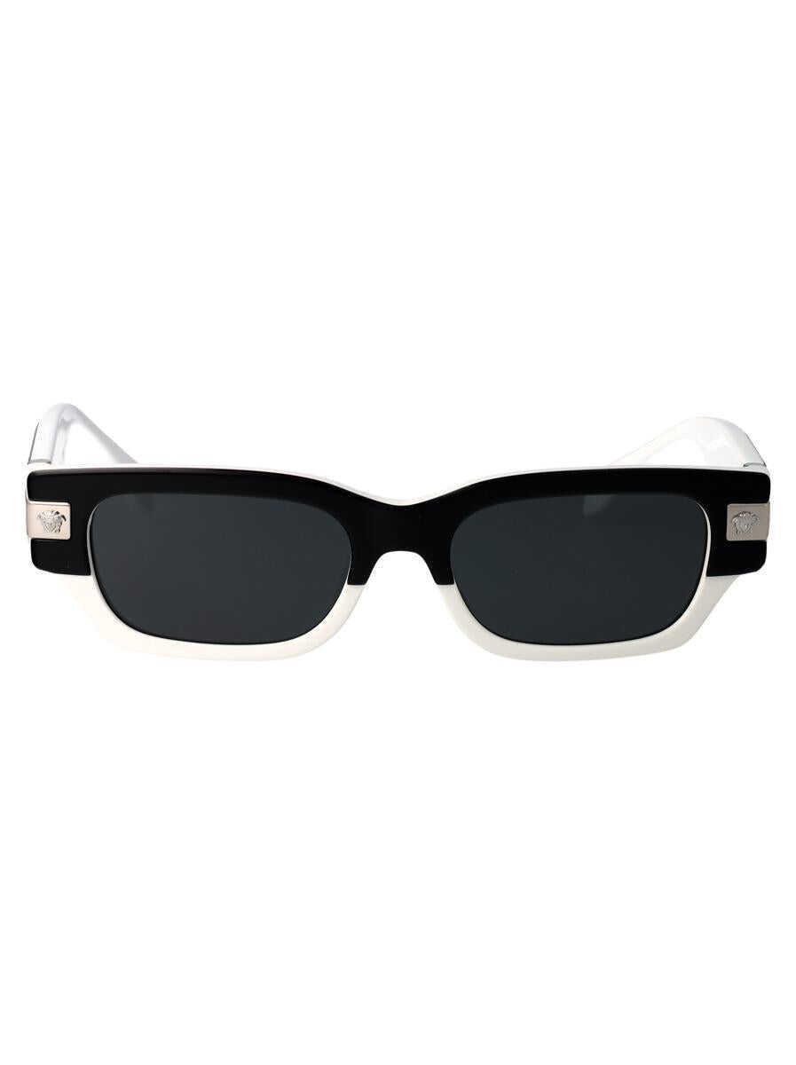 Ochelari de soare Versace Versace Sunglasses 545987 TOP BLACK/WHITE Barbati (BM 18505359) 1