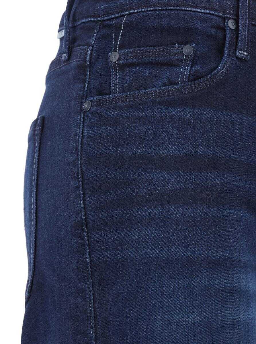 Blugi MOTHER Mother The Twister Sneak Jeans BLUE Femei (BM 18505728) 3