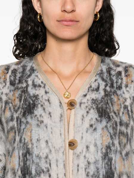 Cardigane forteforte Multicolor Knit Cardigan With V Neck In Wool Blend Woman MULTICOLOR Femei (BM 18505887) 5