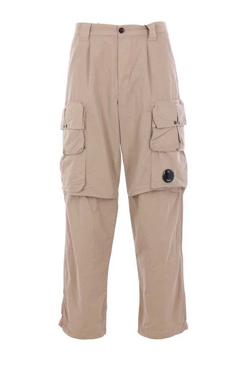 Pantaloni C.P. Company C.P. Company Trousers VINTAGE KHAKI Barbati (BM 18505968) 1