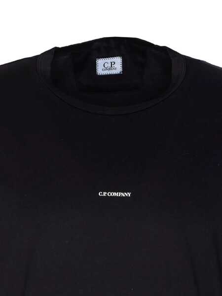 Topuri C.P. Company C.P. Company T-Shirts And Polos Black Barbati (BM 18506022) 3
