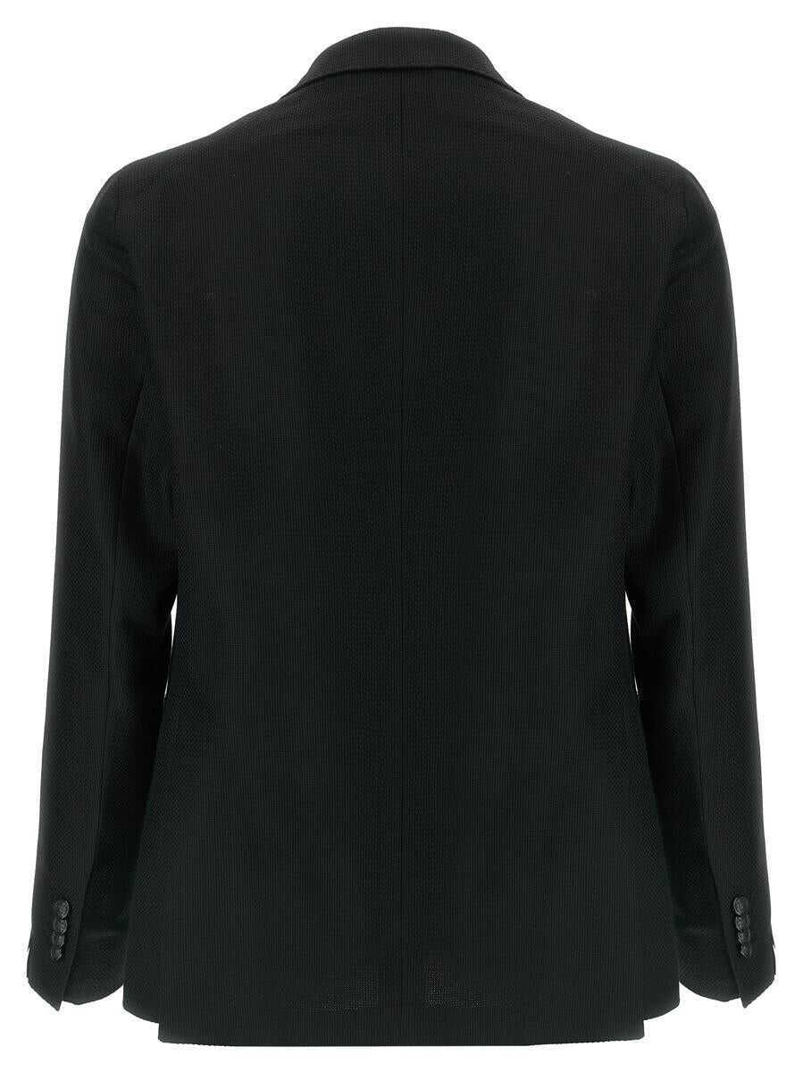 Geci Tagliatore Tagliatore Micro Squares Blazer Black Barbati (BM 18506109) 2