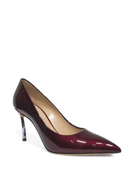 Pantofi cu toc Casadei Bordeaux Pumps With High Stiletto Heel In Patent Leather Woman Red Femei (BM 18506121) 2