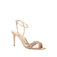 Pantofi cu toc Casadei Dama - Pantofi cu toc Casadei Starlink Pink Sandals With High Stiletto Heel And Braided Embellishment In Ecoleather Woman PINK Femei (BM 18506127) - B-mall.ro