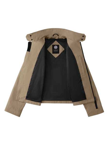 Geci CANADA GOOSE Canada Goose Rosedale Techno Fabric Jacket Beige Femei (BM 18506337) 5