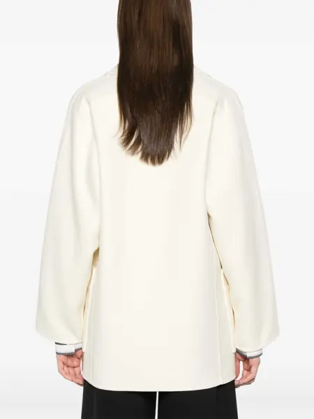 Paltoane Max Mara Max Mara Coats WHITE Femei (BM 18506355) 4