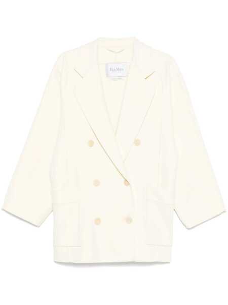 Paltoane Max Mara Max Mara Coats WHITE Femei (BM 18506355) 1