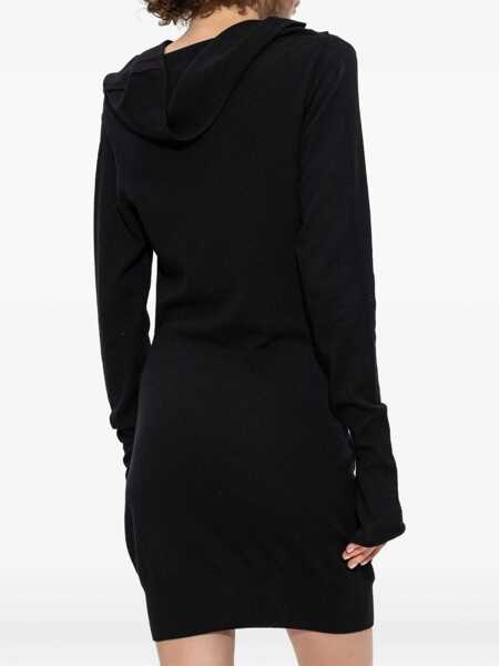 Rochii THE ATTICO The Attico Dresses Black Femei (BM 18506625) 4