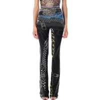 Pantaloni casual Ottolinger Mesh Pant Zip Femei